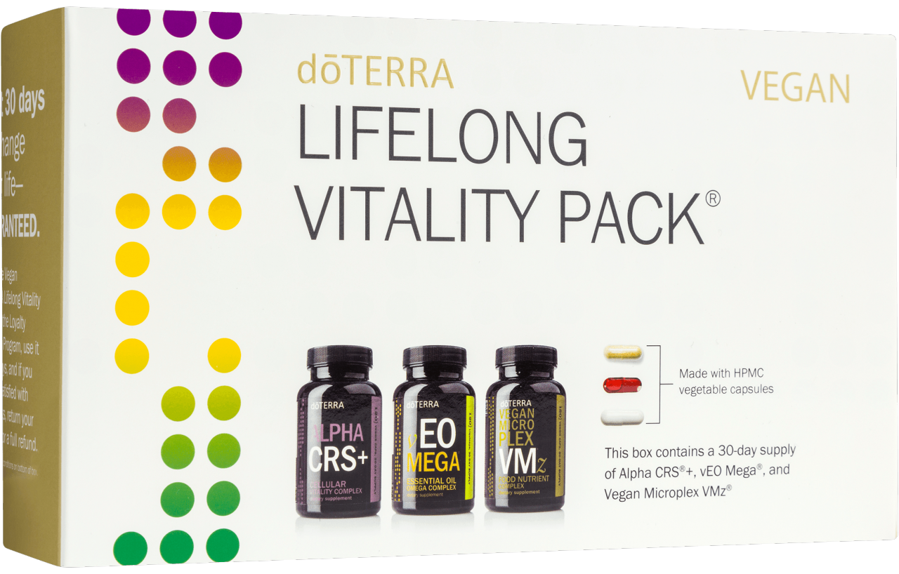 dōTERRA Lifelong Vitality Pack™ (Vegán)