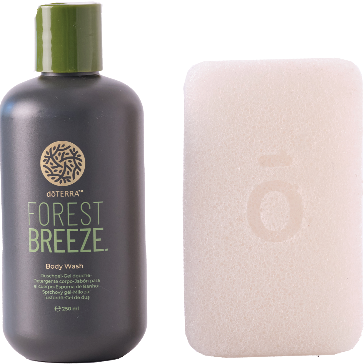 Forest Breeze tusfürdő konjac szivaccsal Forest Breeze tusfürdő konjac szivaccsal