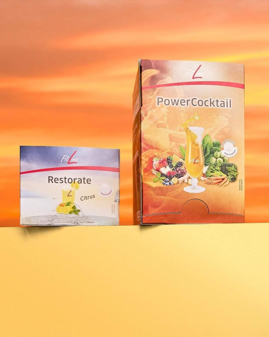 FitLine PowerCoctail 30 tasak / FitLine Restorate citrus 30 tasak