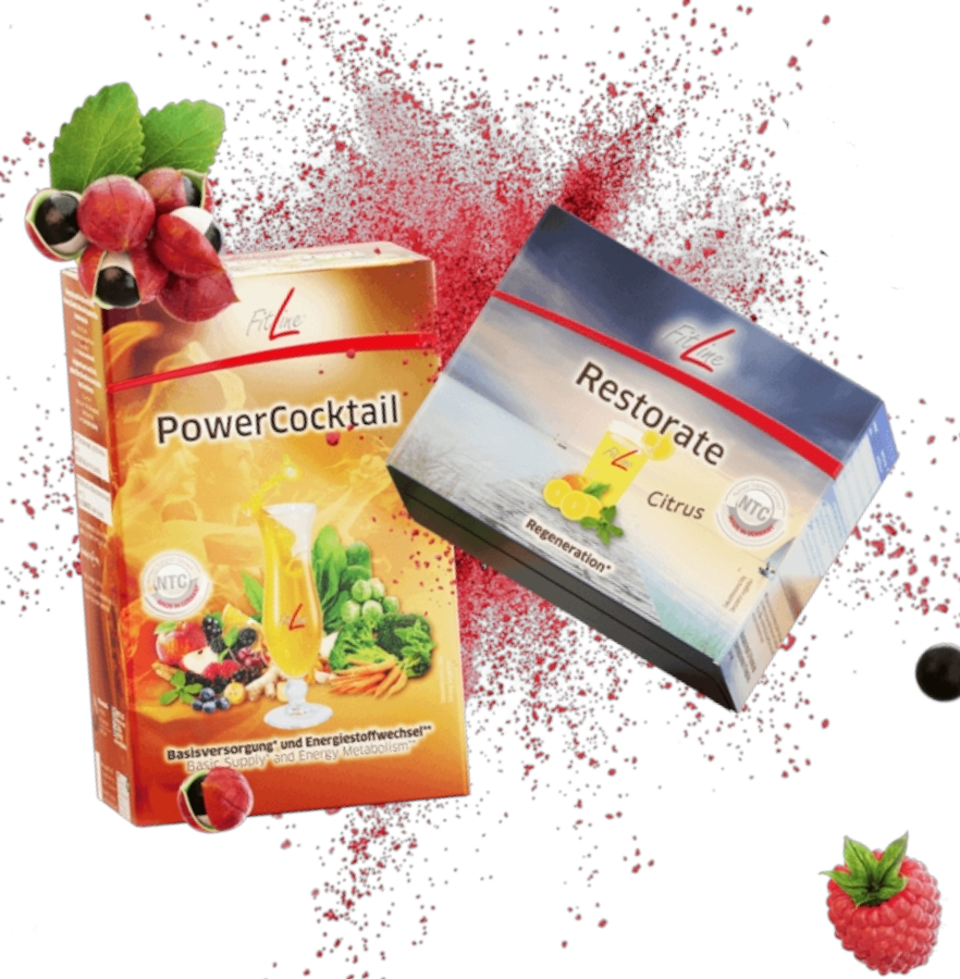 FitLine PowerCoctail 30 tasak / FitLine Restorate citrus 30 tasak