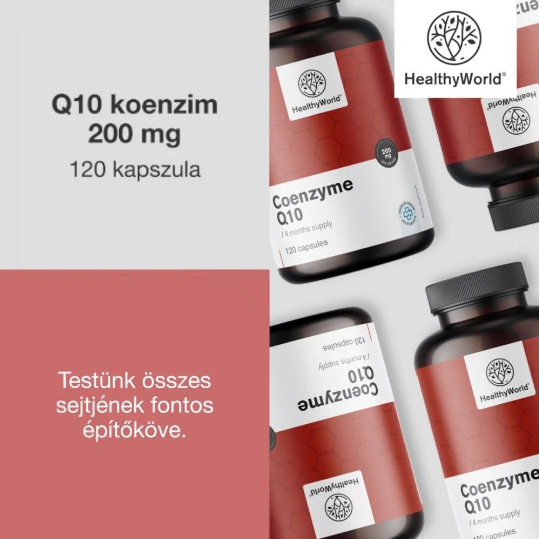 Q10 koenzim 200 mg - 120db kapszula