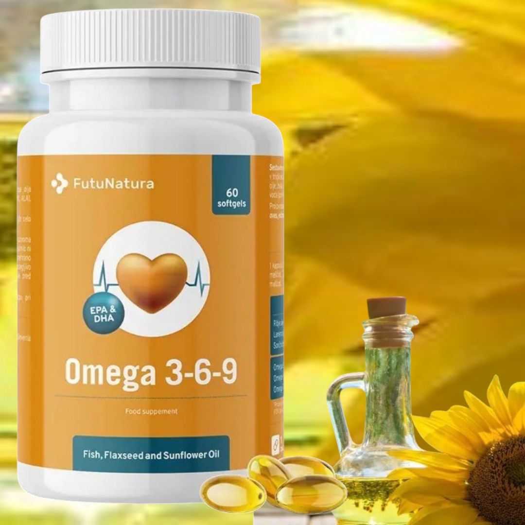 Omega 3 6 9 - szív és koleszterín, 60db lágy kapszula