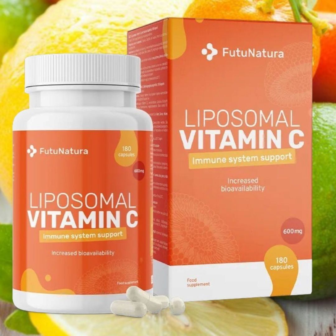 Liposzómás C-vitamin 1200 mg, 180db kapszula