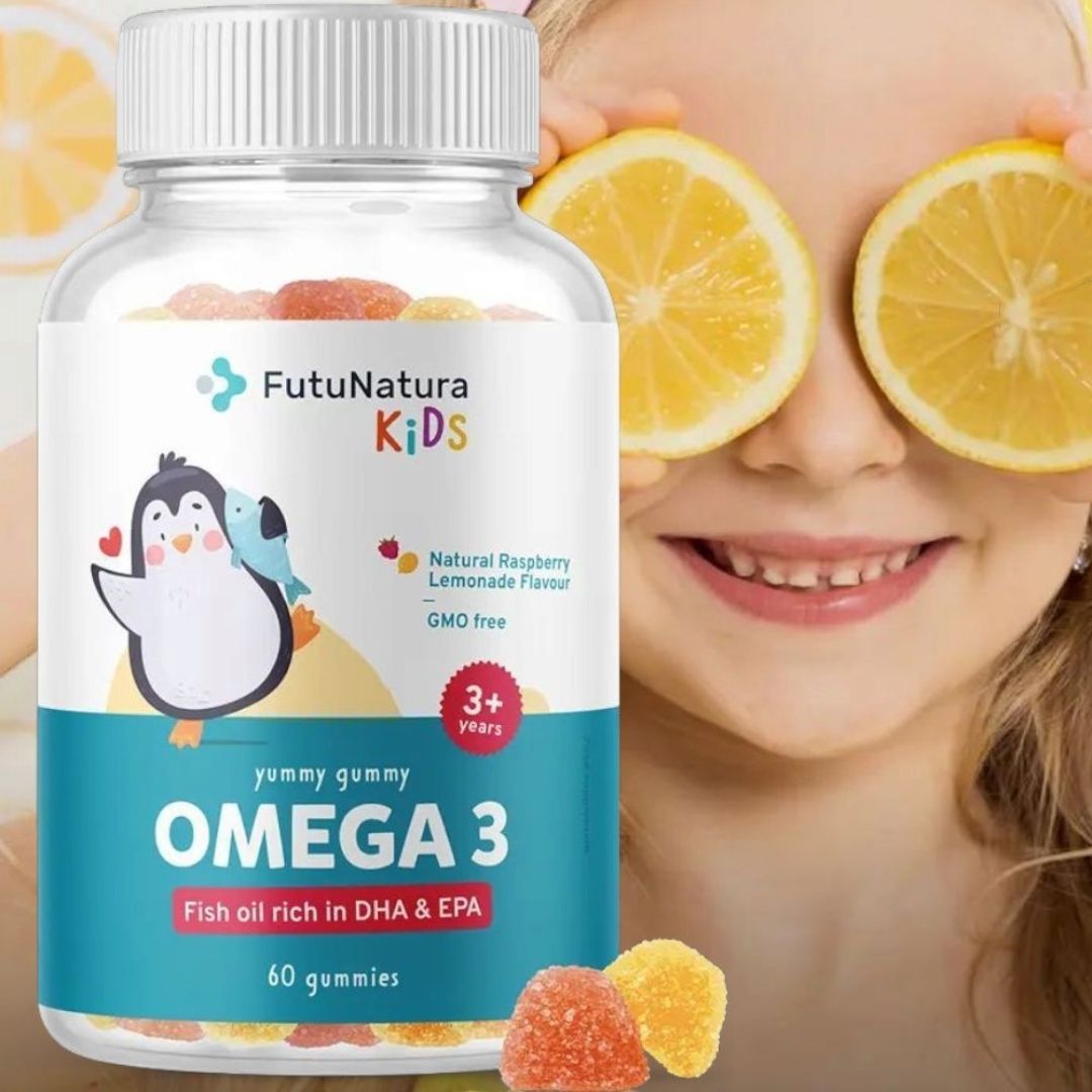 OMEGA-3 – Gumicukor gyerekeknek, 60db gumicukor