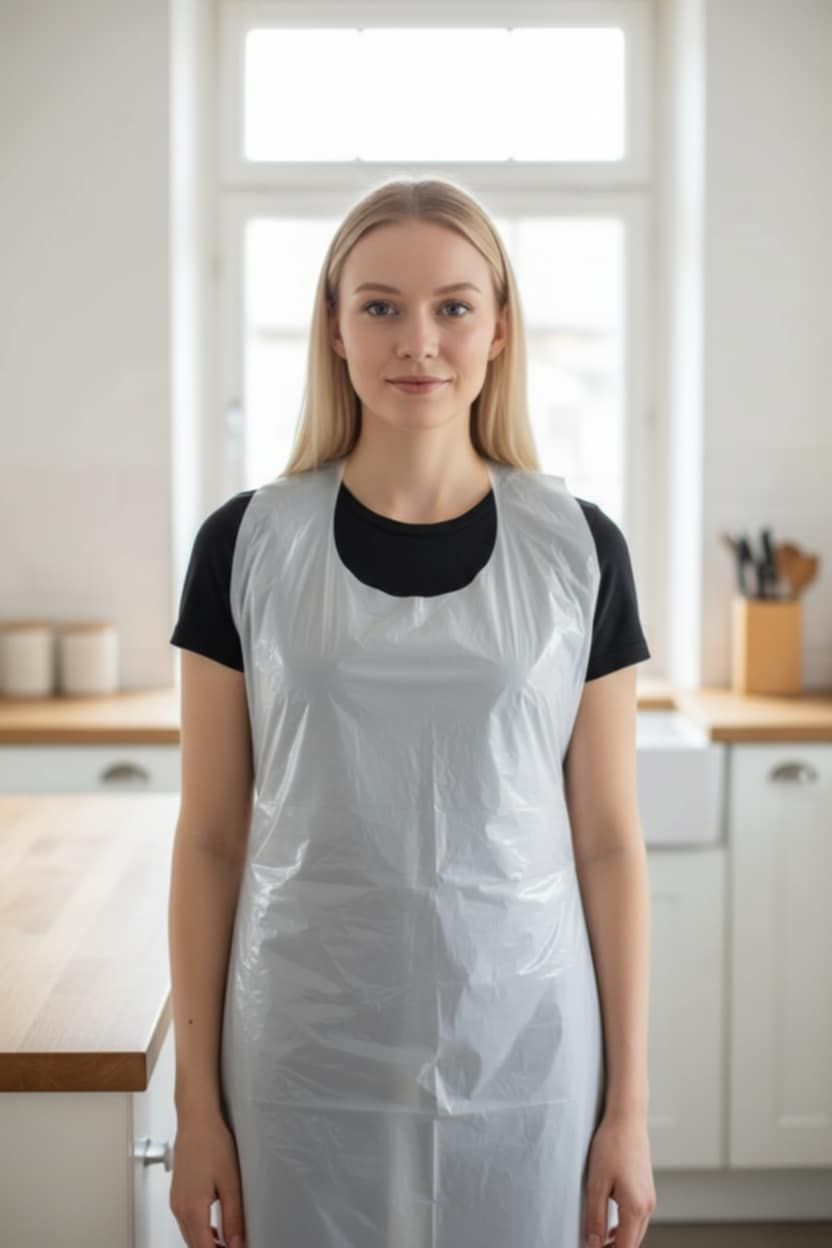 Nylon kötény (vastag 30 mikron) 50db