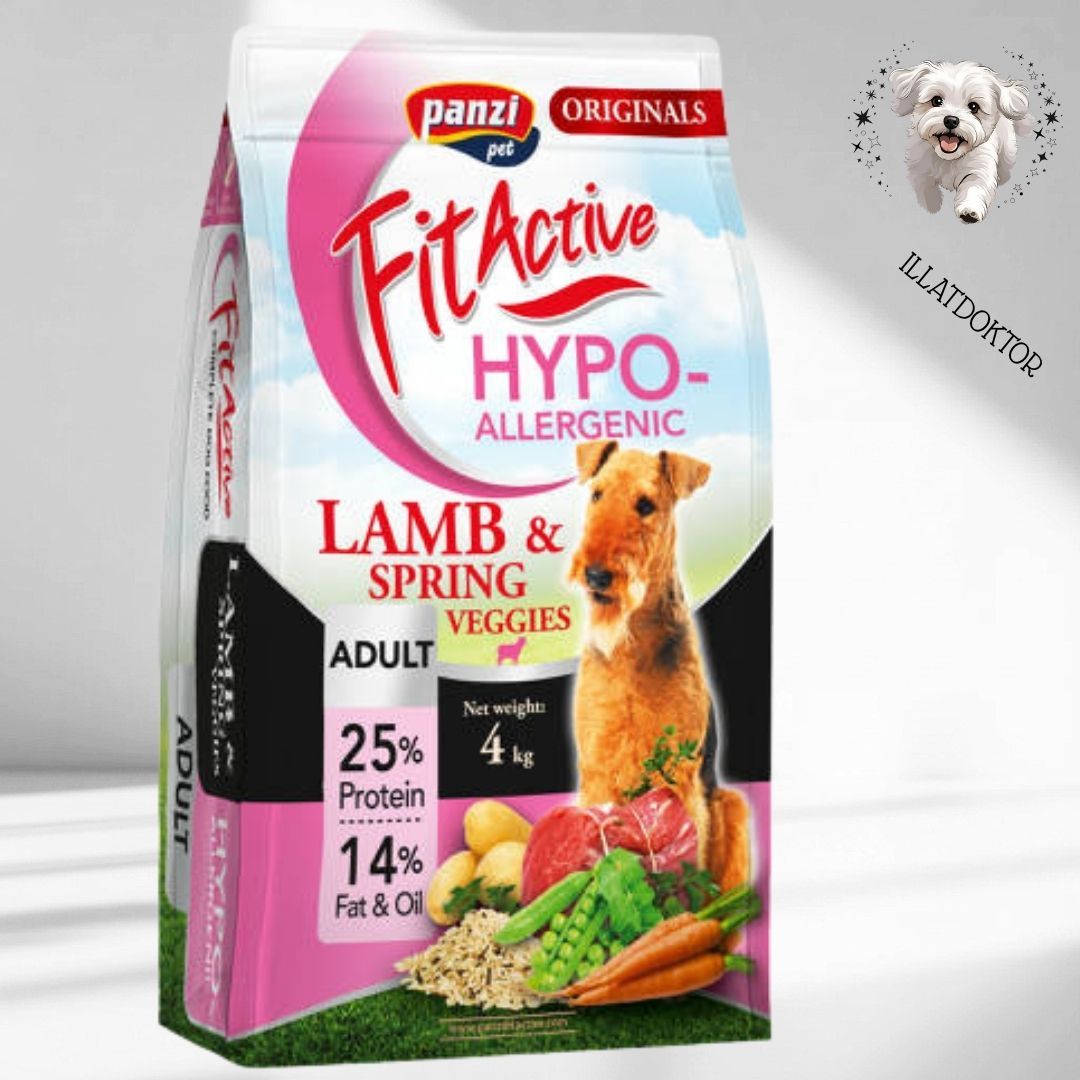 FitActive ORIGINALS 4kg ADULT HYPOALLERGENIC Lamb&Spring Veggies (bárány&tavaszi zöldségek)