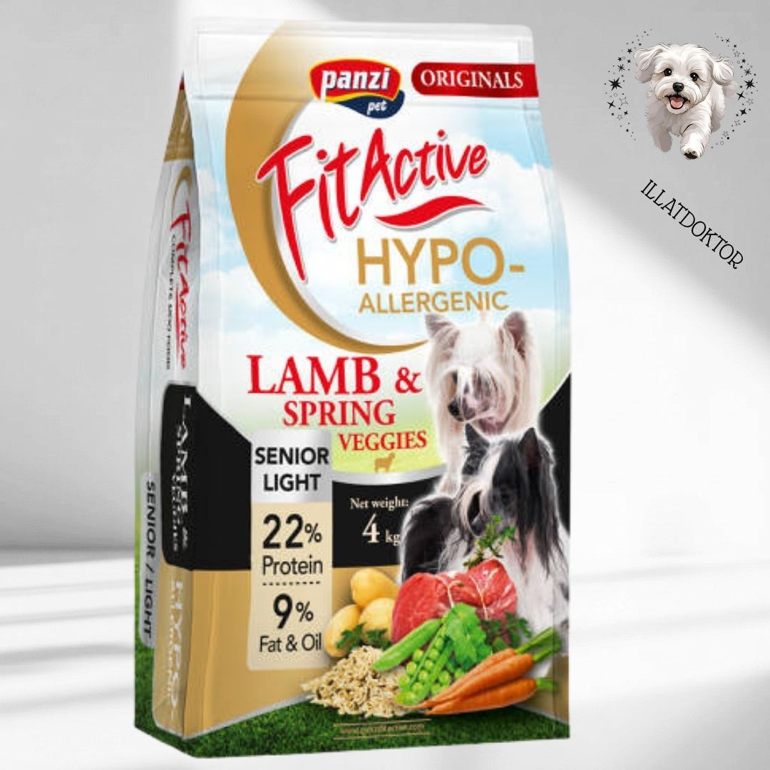 FitActive ORIGINALS 4kg SENIOR/LIGHT HYPOALLERGENIC Lamb&Spring Veggies FitActive ORIGINALS 4kg SENIOR/LIGHT HYPOALLERGENIC Lamb&Spring Veggies