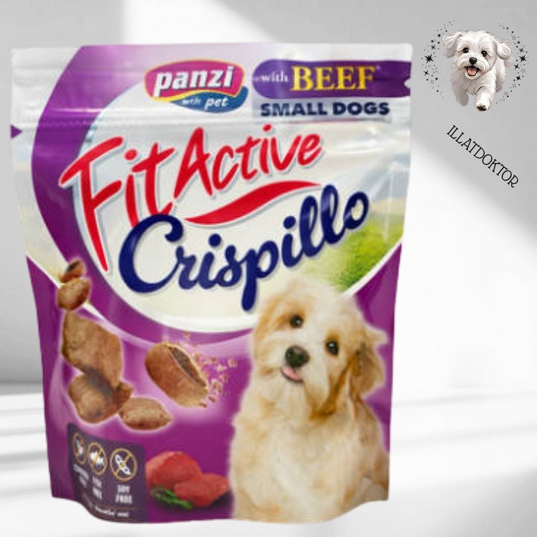 FitActive Crispillo Snack SMALL - Jutalomfalat (marhás) kutyák részére (180g) FitActive Crispillo Snack SMALL - Jutalomfalat (marhás) kutyák részére (180g)