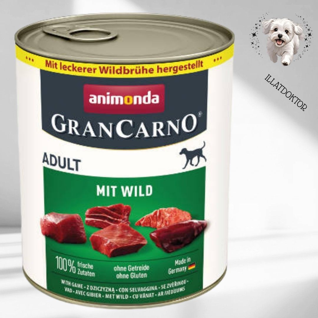 Animonda GranCarno Adult (vad) konzerv - Felnőtt kutyák részére (800g)