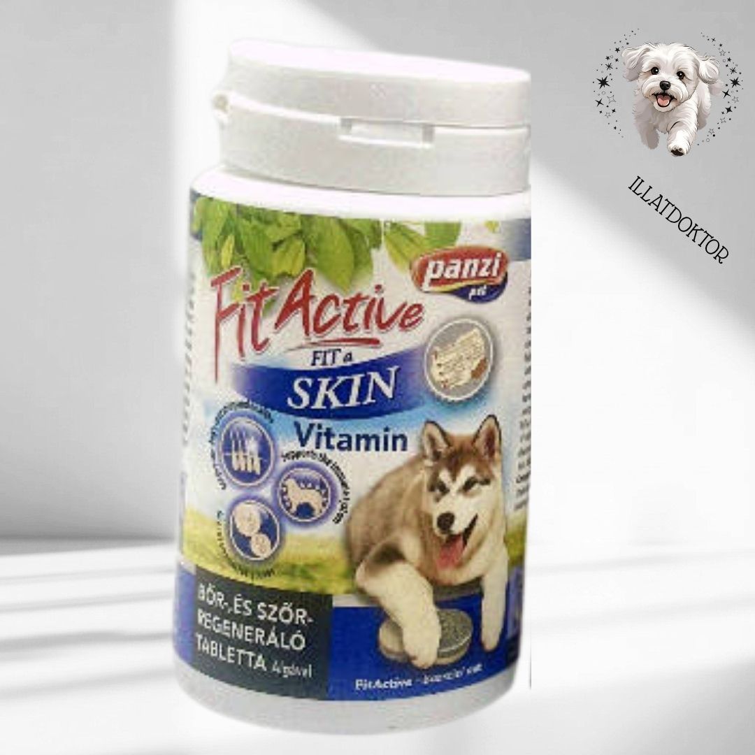 FitActive vitamin FIT-a-SKIN vitamin kutyáknak 60db FitActive vitamin FIT-a-SKIN vitamin kutyáknak 60db