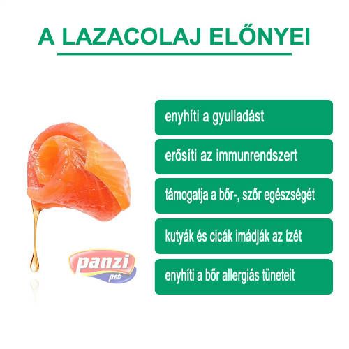 FitActive Salmon oil - Lazacolaj (kiegészítő eledel kutyák és macskák részére) 1000 ml FitActive Salmon oil - Lazacolaj (kiegészítő eledel kutyák és macskák részére) 1000 ml