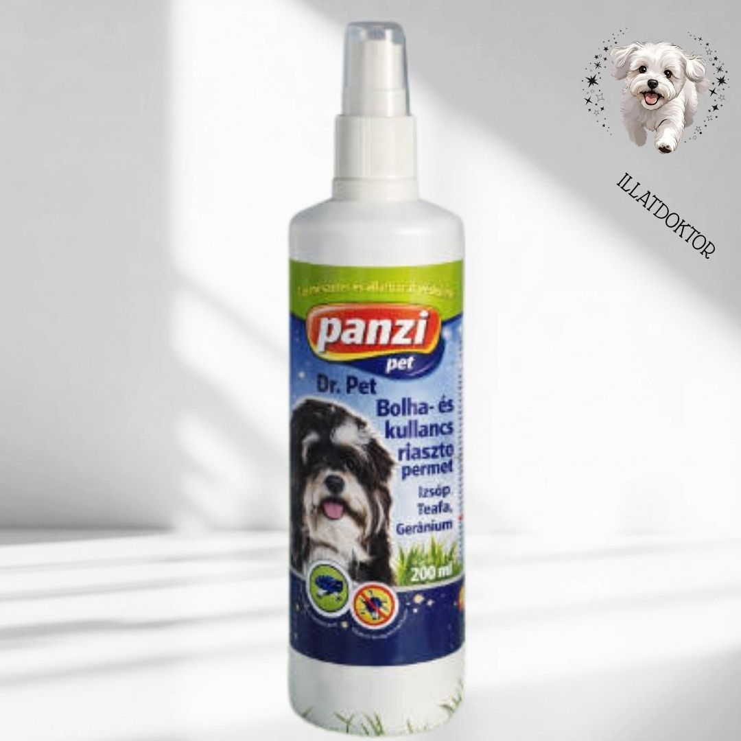 Bolha- és kullancsriasztó spray kutyáknak 200ml Bolha- és kullancsriasztó spray kutyáknak 200ml