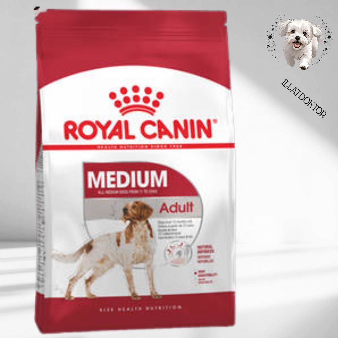 Royal Canin Adult (Medium 11-25kg) - Teljesértékű eledel kutyák részére (4kg) Royal Canin Adult (Medium 11-25kg) - Teljesértékű eledel kutyák részére (4kg)