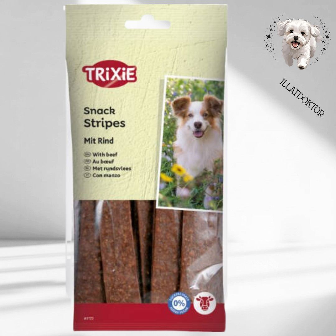 Trixie Stripes - jutalomfalat (marha) kutyák részére (100g)